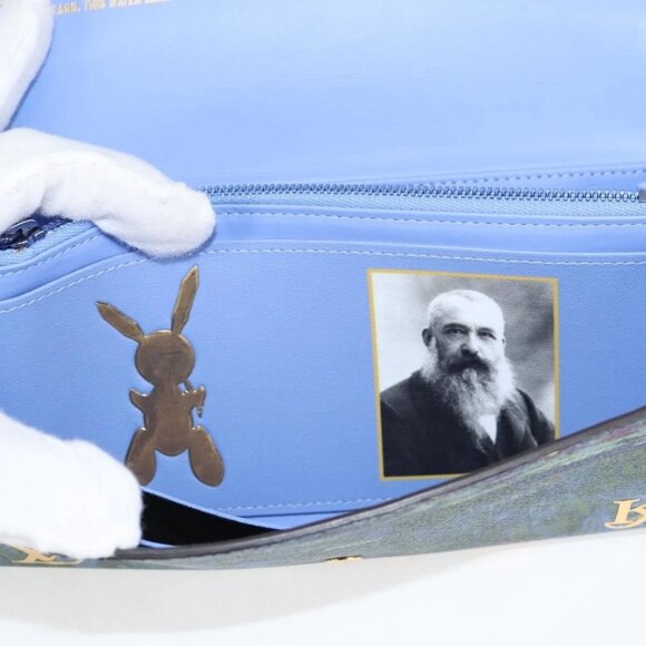 LOUIS VUITTON Masters Collection MONET Portefeuille Sarah M67589 LV Auth 139607M - Picture 13 of 16